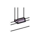 Legrand - DLP Snap on T-stuk wandgoot Snapon Tstuk 75602/04
