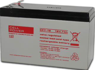 Cellpower - CP Gesloten loodaccu Accu (lood) Ldaccu Gesl 12V 7Ah Ds8