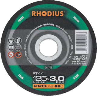 Rhodius - FT Slijpschijf Doorslsch Ft44 180X3 Stn