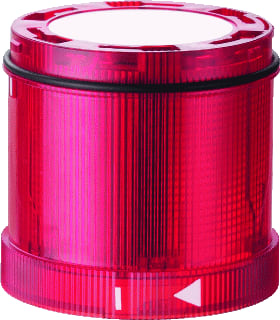 Werma - KombiSIGN 72 ClassicLOOK TwinFLASH Optische module voor signaalzuil Class 24Vdc Rd