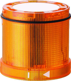 Werma - KombiSIGN 72 DesignLOOK TwinFLASH Optische module voor signaalzuil Design 24Vdc Ye