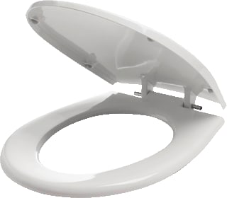 Rezi - Populair 300 Closetzitting Zit+Dek Wit