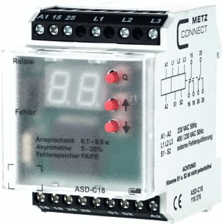 Metz Connect - CCFAA Fasebewakingsrelais Relais Asd-C18 2 We. 99S
