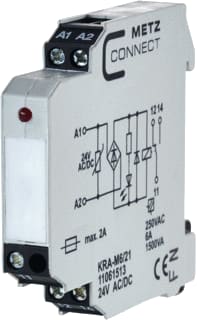 Metz Connect - CDAGA Converter Kra-M6/21 24V~/= 1W