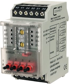 Metz Connect - CAN I/O-module bussysteem fras4/21