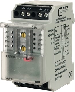 Metz Connect - CAN I/O-module bussysteem faa4