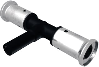 Henco - 10PK Fitting met 3 aansluitingen Kunst T 20X10Jgx20