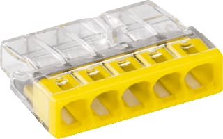Wago - 2273 Lasklem Tr/Geel 5P Ds100