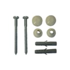 De Beer - Schroefbevestigingsset Wc-Bev.Set 6X70 Vz Wit B8