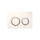 Geberit - Kappa21 Bedieningsplaat spoelsysteem Bedpan W/Gl/W