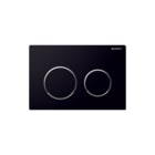 Geberit - Kappa21 Bedieningsplaat spoelsysteem Bedpan Zw/Gl/Ch/Zw