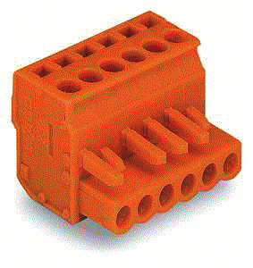 Wago - Kabelconnector v printplaatconnect. kablcon 232411026000 ds10