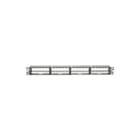 Panduit - Front-/patchpan. leeg kast/lessenr Patchp 48V 1U Metaal