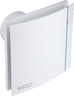 S&P - SILENT 200 Design 3C Ventilator voor kleine ruimten Toilvent Sil200Crz Des