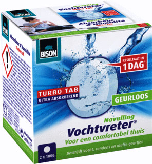 Bison - Vochtvreter® Turbo Tab Lavendel 2*100 g
