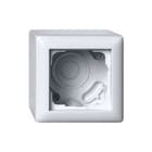 Gira - Standaard 55 Opbouwbak inbouwschakelmateriaal Ob Beh 1V St55 Zwg