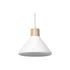Ledvance - Pendelarmatuur dec plaster wood e27