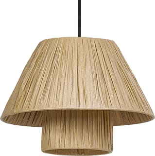 Ledvance - Pendelarmatuur dec bamboo paper 280 e27