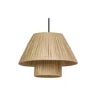 Ledvance - Pendelarmatuur dec bamboo paper 280 e27