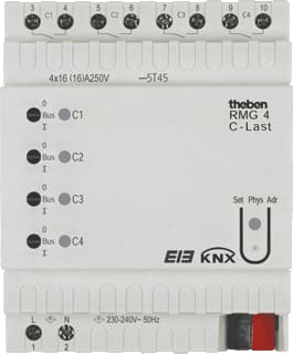 Theben - KNX Schakelactor bussysteem rmg 4c knx