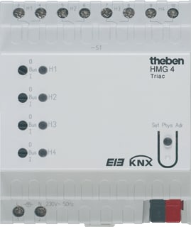 Theben - KNX Verwarmingsactor bussysteem hmg 4 knx