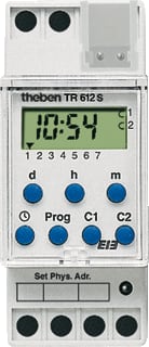 Theben - KNX Schakelklok bussysteem tr 612 s knx