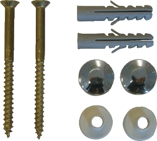 De Beer - Schroefbevestigingsset Wc-Bev.Set 6X70 Torx Ms C