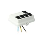 Attema - Deksel voor opbouwdoos wand/plafond AK2-AC8 5X3P ZW ADELS