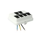Attema - Deksel voor opbouwdoos wand/plafond AK2-AC8 6X3P ZW ADELS