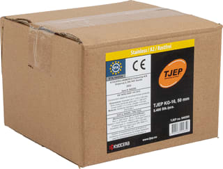 Tjep - Bevestigingsniet bkramm rvs 50 11,3