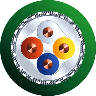 Leoni - PROFINET Data- en communicatiekabel Profinetkab Fc Ul Mt