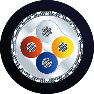 Leoni - Data- en communicatiekabel PROFINETKAB FC UV MT