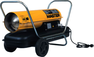Master - Mobiele luchtverhitter (gas/olie) b150ced