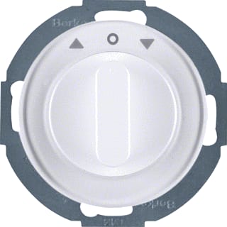 Hager Berker - R.classic Jaloezieschakelaar jalschak 2p cst wit