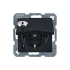 Hager Berker - S.1/B.3/B.7 Wandcontactdoos (WCD schakelmat.) Wcd Ra Klapd Slot Ant