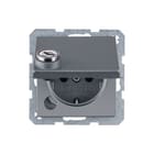 Hager Berker - Q.1/Q.3/Q.7 Wandcontactdoos (WCD schakelmat.) wcd ra klapd 47636084