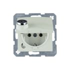 Hager Berker - S.1 Wandcontactdoos (WCD schakelmat.) wcd ra klapd wt