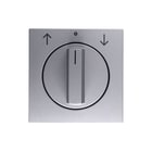 Hager Berker - S.1/B.3/B.7 Bed.element / centr.pl. schakelmat. Centrd Draaikn V Jalbed