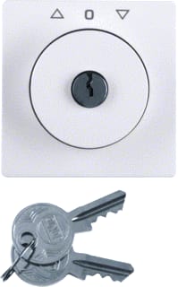 Hager Berker - Q.1/Q.3/Q.7 Bed.element / centr.pl. schakelmat. Schak 1081608900