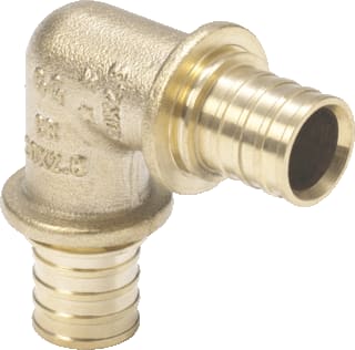REHAU - RAUTITAN MX Fitting met 2 aansluitingen knie 50-90gr raut. mx