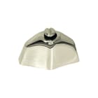 Hager Berker - Glas Bed.element / centr.pl. schakelmat. bedelem knevel messing