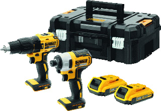 DeWalt - Gereedschapset (elektrisch/accu) 18V Combiset Dck2060D2T