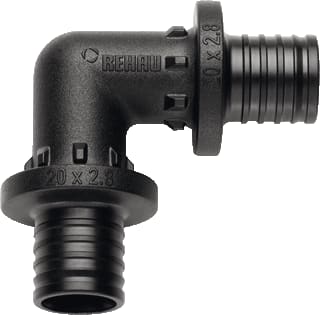 REHAU - RAUTITAN PX Fitting met 2 aansluitingen Knie 25-90Gr Raut.