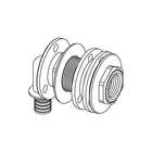 REHAU - RAUTITAN MX Tankdoorvoernippel mrpl.16-rp1/2"x55 voorz.w.