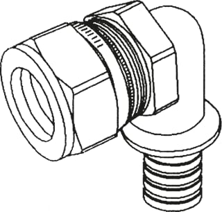 REHAU - RAUTITAN MX Fitting met 2 aansluitingen kn.+kn.wart. 20-g1/2"-15mm