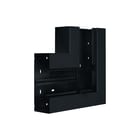 Hager - Tehalit BR65 Verticaal hoekstuk wandgoot Vlakkehoek 65X170 Zw