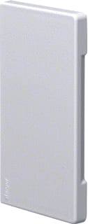Hager - Tehalit BR65 Eindschot wandgoot/zuil Teha Eindplt 65X130Mm Wit