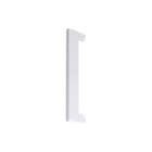 Hager - Tehalit BR65 Flensplaat wandgoot Teha Afsltstuk 65X100 Wit