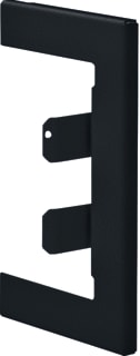 Hager - Tehalit BR65 Flensplaat wandgoot Teha Wandrozet 65X100 Zw