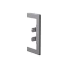 Hager - Flensplaat wandgoot BR65 WANDROZET 65X130 GRS